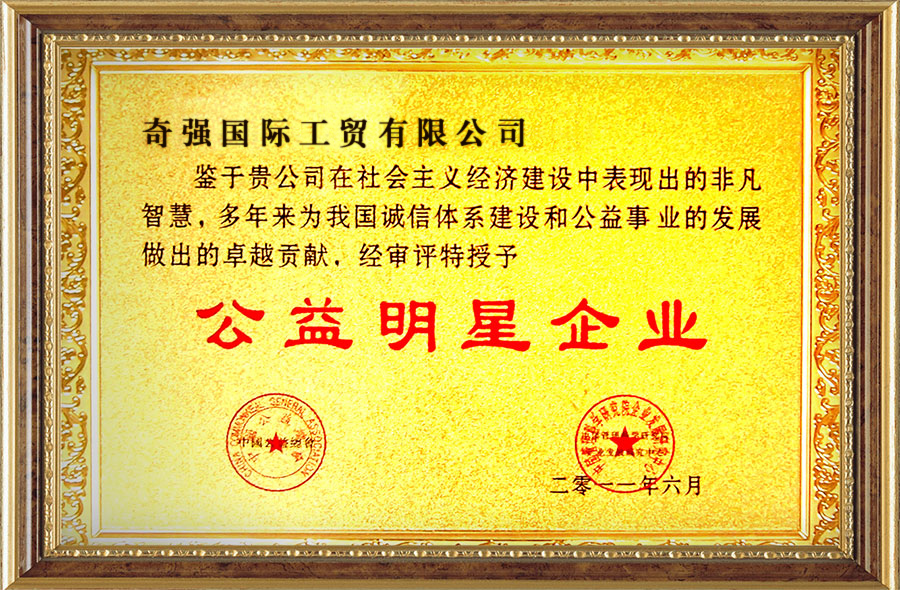 公益明星企業(yè)